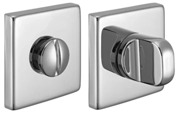 LUX-WC-SQ CRO, завертка сантехническая, цвет - хром