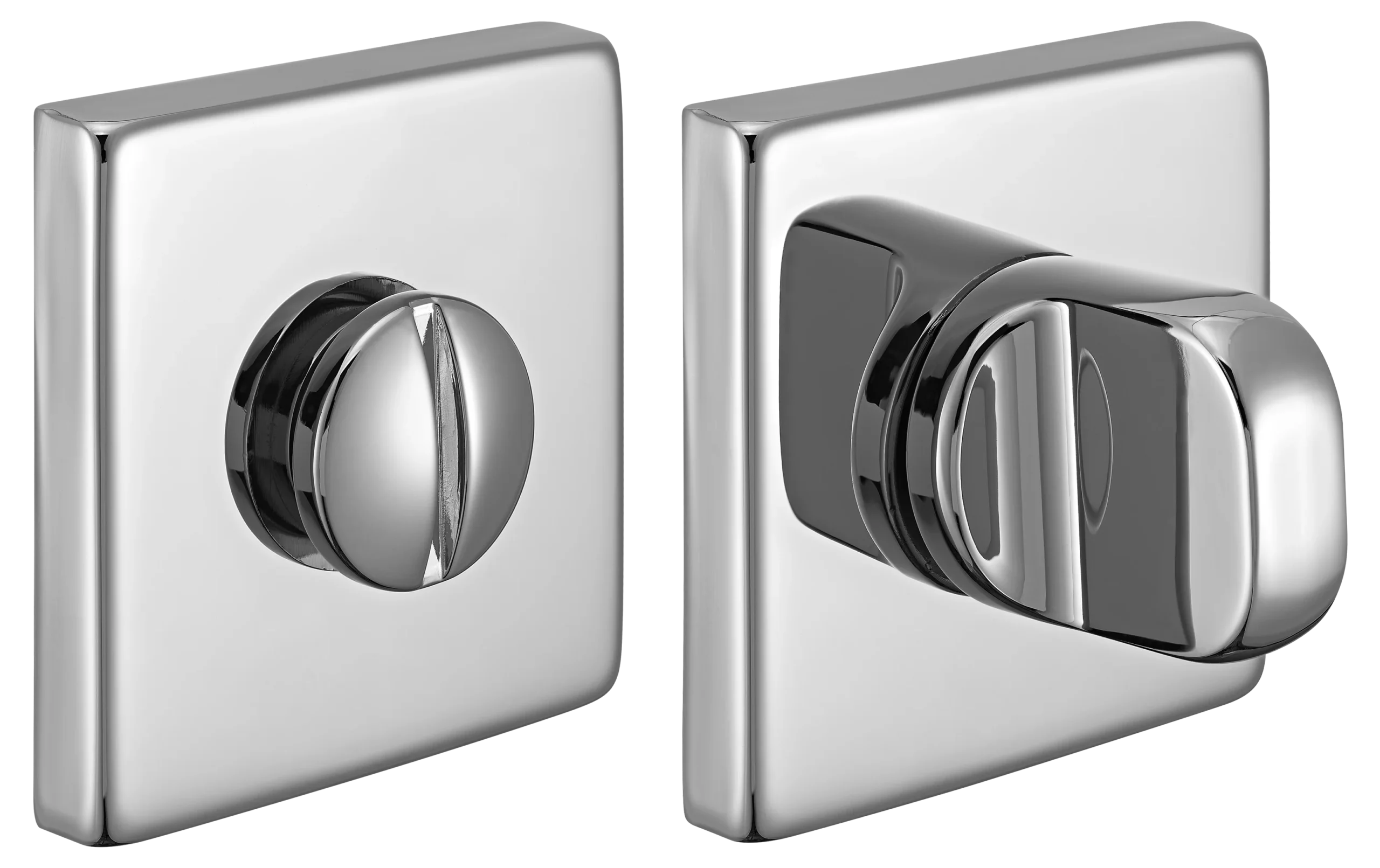 LUX-WC-SQ CRO, завертка сантехническая, цвет - хром