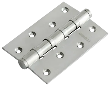 MBU 100X70X3-4BB SN, петля латунная универсальная, цвет - бел.никель
