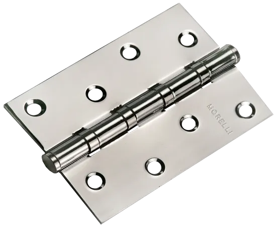 MS 100X70X2.5-4BB SN, петля стальная универсальная 1шт., цвет бел.никель