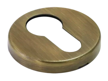 LUX-KH-R3-E OBR, накладка на евроцилиндр, цвет - кофе