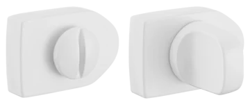 LUX-WC-SH BIA, завертка сантехническая, цвет - белый