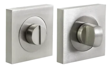 LUX-WC-S2 NIS/NIK, завертка сантехническая, цвет - матовый никель/никель