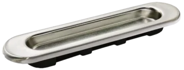 MHS150 SN, ручка для раздвижных дверей, цвет - бел. никель
